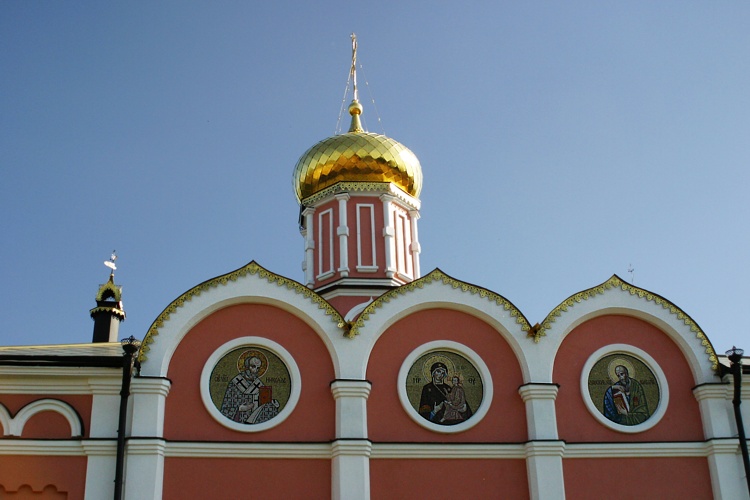 Пощупово. Иоанно-Богословский монастырь. Собор Успения Пресвятой Богородицы. архитектурные детали