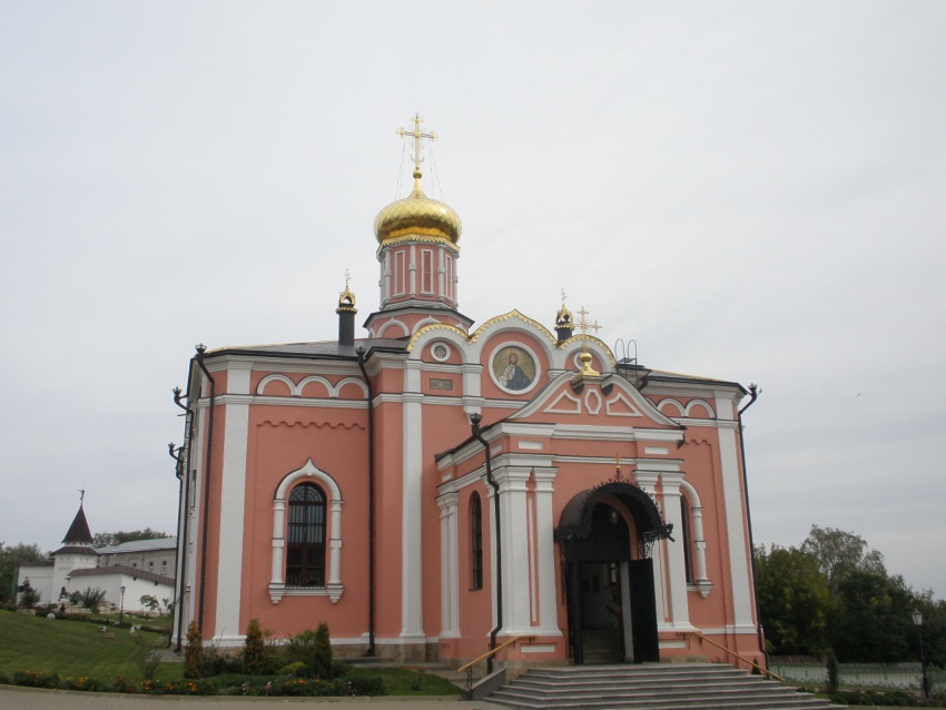 Иоанно-Богословский монастырь. Собор Успения Пресвятой Богородицы, Пощупово (Рыбновский район, Рязанская область). фасады, Вид с запада