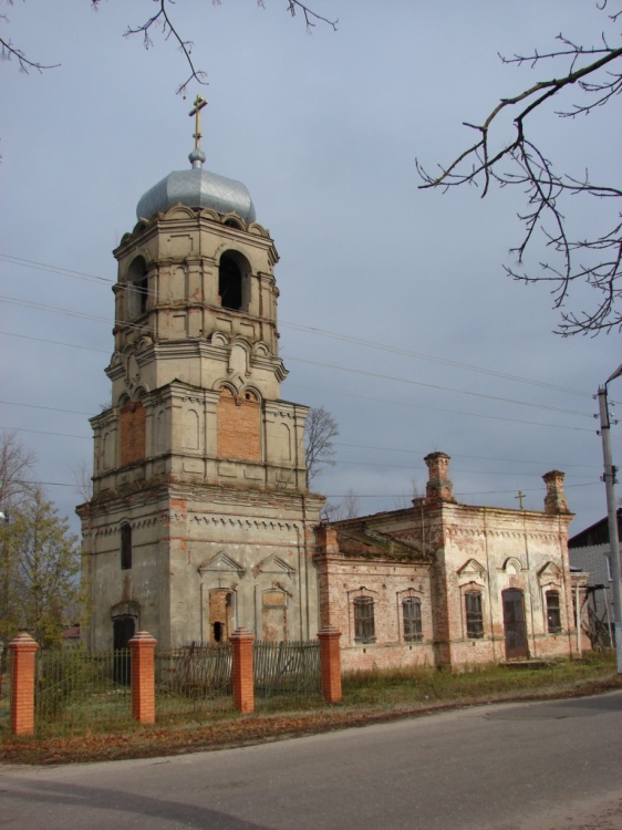 Церковь Николая Чудотворца, Злынка (Злынковский район, Брянская область). общий вид в ландшафте