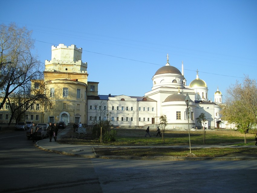Александро-Невский Ново-Тихвинский монастырь, Екатеринбург (Екатеринбург (МО город Екатеринбург), Свердловская область). фасады