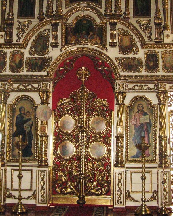 Очёр. Церковь Михаила Архангела. интерьер и убранство, Царские врата алтаря храма