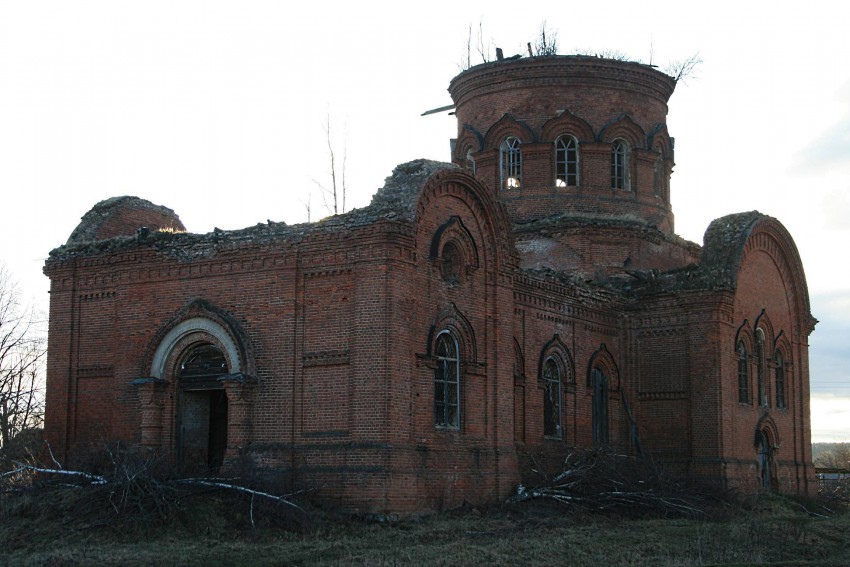 Никулино. Церковь Благовещения Пресвятой Богородицы. фасады