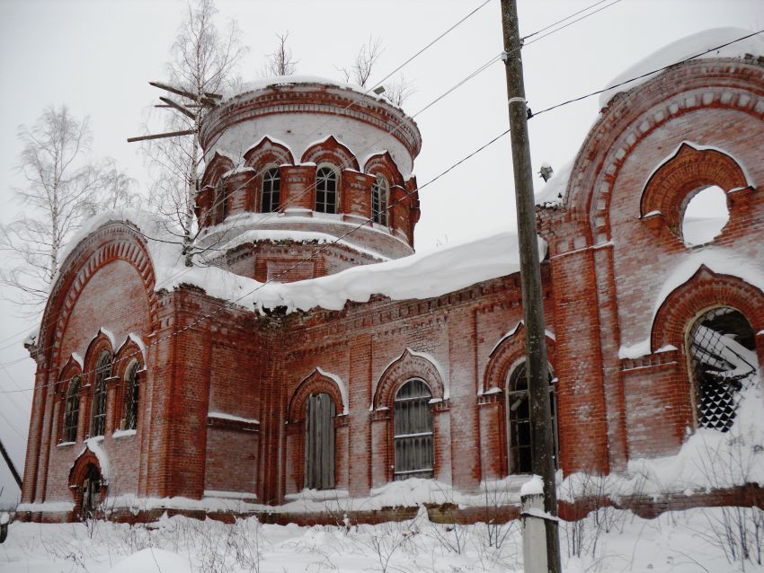Церковь Благовещения Пресвятой Богородицы, Никулино (Добрянка, город, Пермский край). фасады