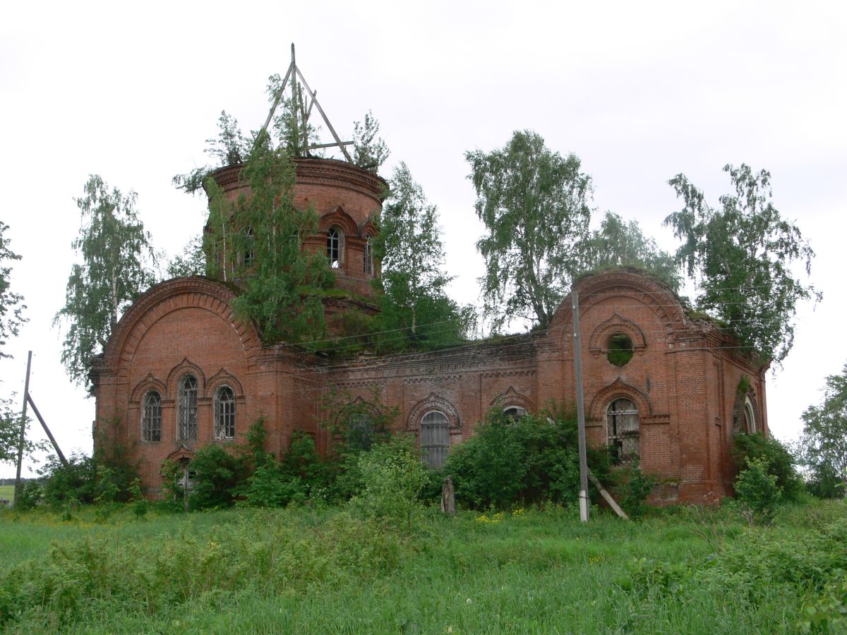 Никулино. Церковь Благовещения Пресвятой Богородицы. фасады