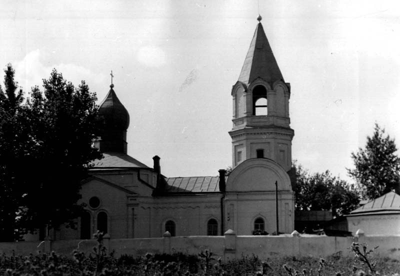 Белгород. Церковь Воздвижения Креста Господня. архивная фотография, Частная коллекция. Фото 1969 г.