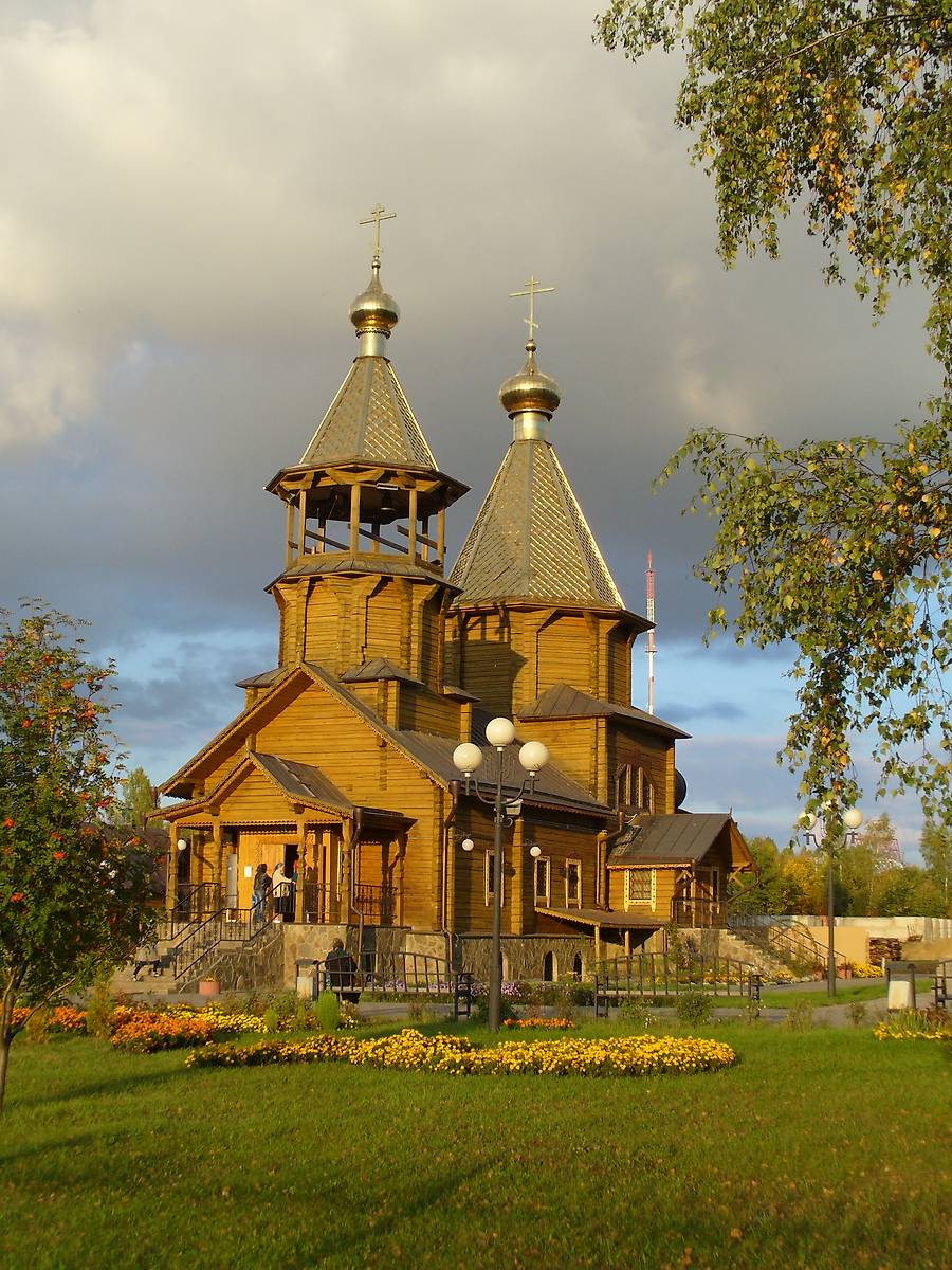 фасады. Церковь Георгия Победоносца на Харьковской горе, Белгород (Белгород, город, Белгородская область)