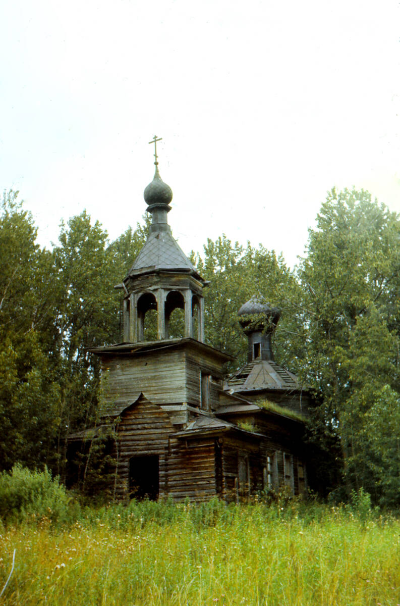 Церковь Тихвинской иконы Божией Матери, Трубайка, урочище (Пошехонский район, Ярославская область). фасады