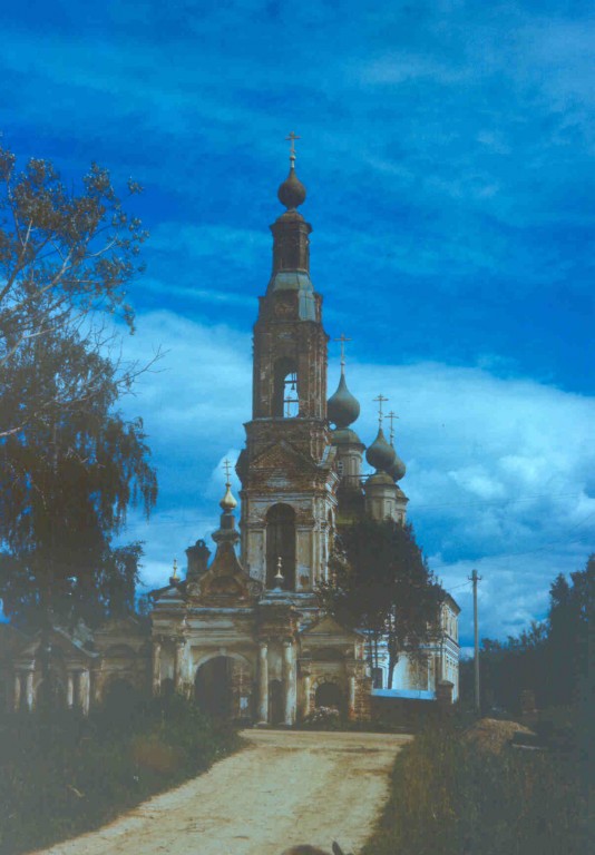 Церковь Рождества Христова, Рождество (Большесельский район, Ярославская область). фасады, 1996