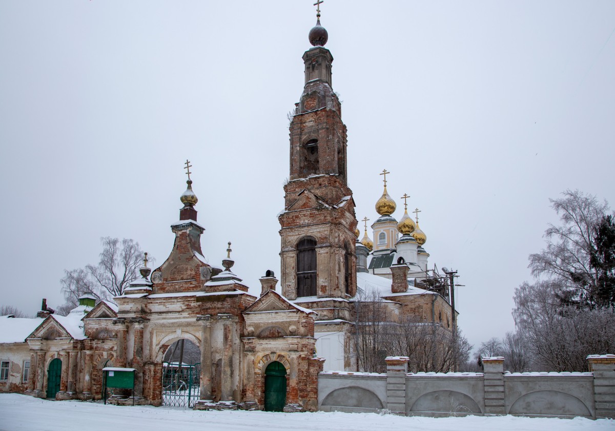Церковь Рождества Христова, Рождество (Большесельский район, Ярославская область). фасады