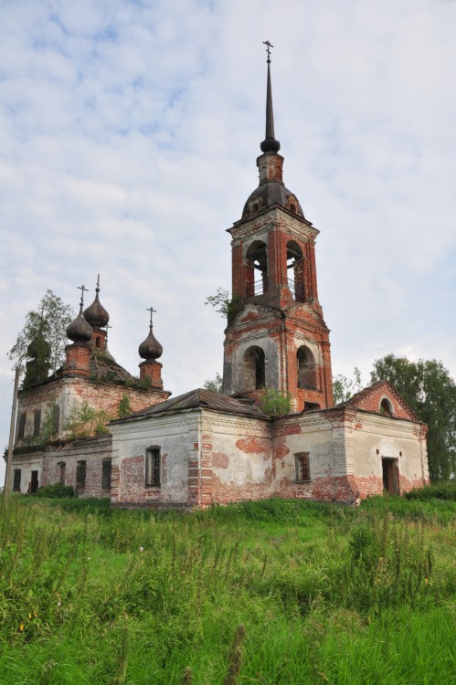 Унорож. Церковь Благовещения Пресвятой Богородицы. фасады,  