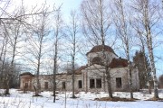 Церковь Богоявления Господня, Вид с юга<br>, Дерменино, Пошехонский район, Ярославская область