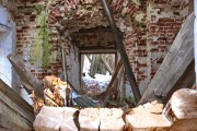 Церковь Богоявления Господня, Интерьер (восточная часть нижнего яруса колокольни)<br>, Дерменино, Пошехонский район, Ярославская область