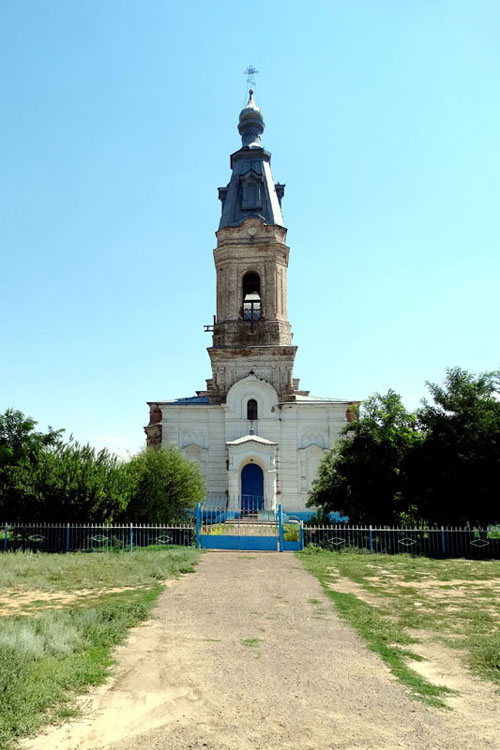 Церковь Покрова Пресвятой Богородицы, Солёное Займище (Черноярский район, Астраханская область). фасады
