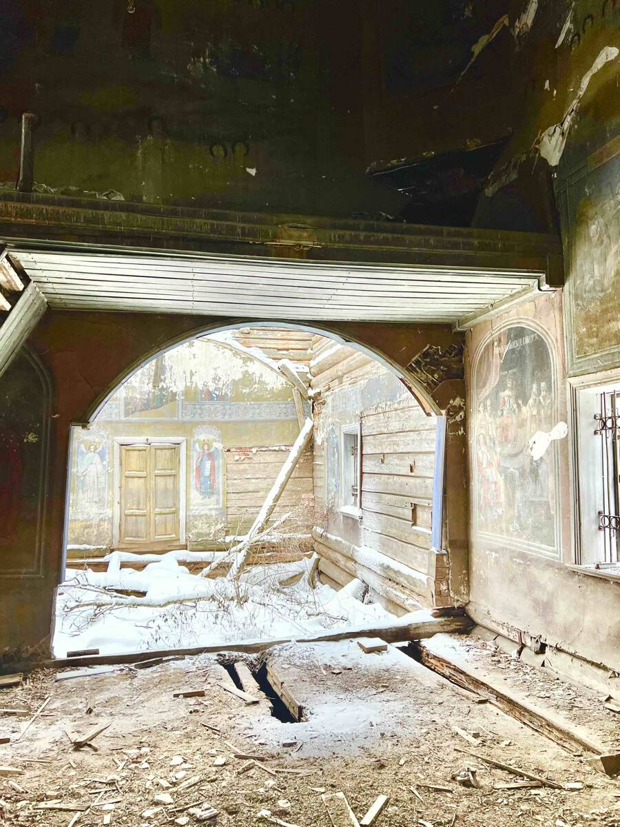 Церковь Покрова Пресвятой Богородицы, Худяково (Городецкий район, Нижегородская область). интерьер и убранство