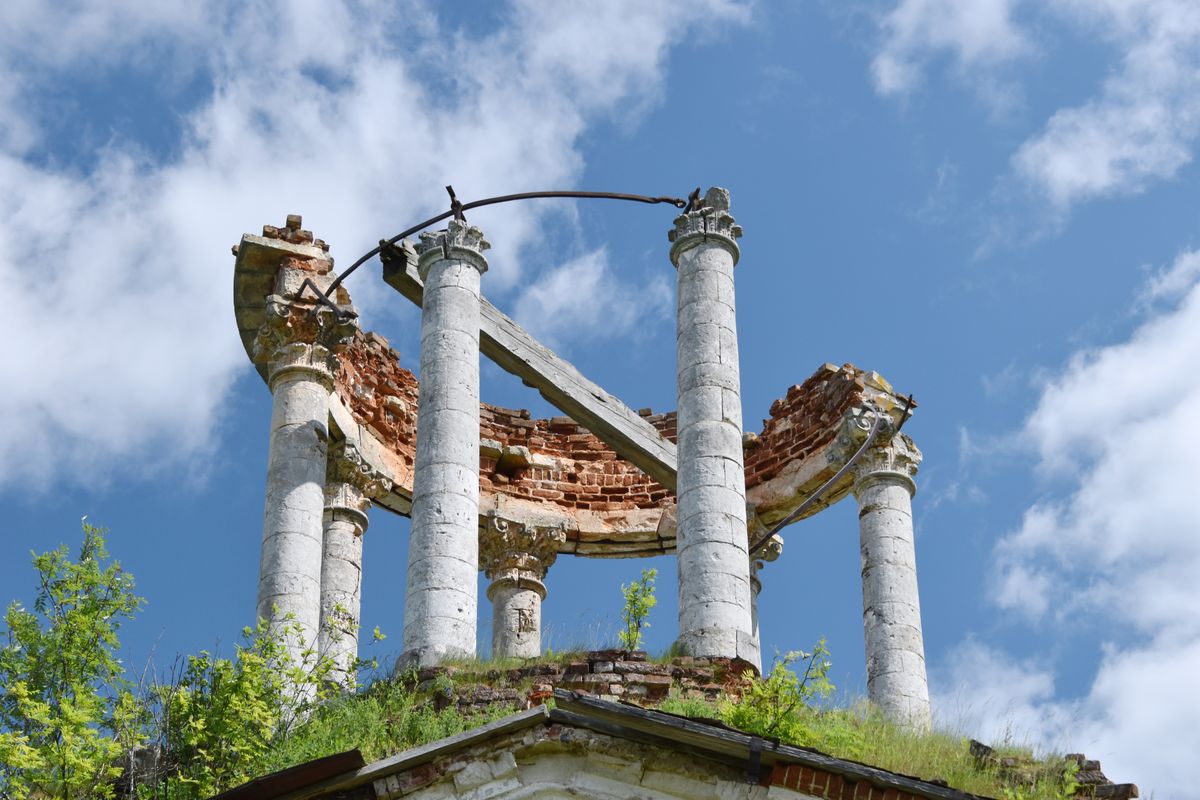 архитектурные детали. Церковь Введения во храм Пресвятой Богородицы, Диево (Рамешковский район, Тверская область)