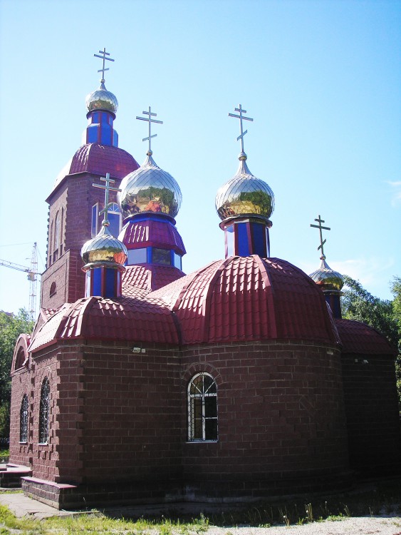 Уфа. Церковь Георгия Победоносца в Затоне. фасады