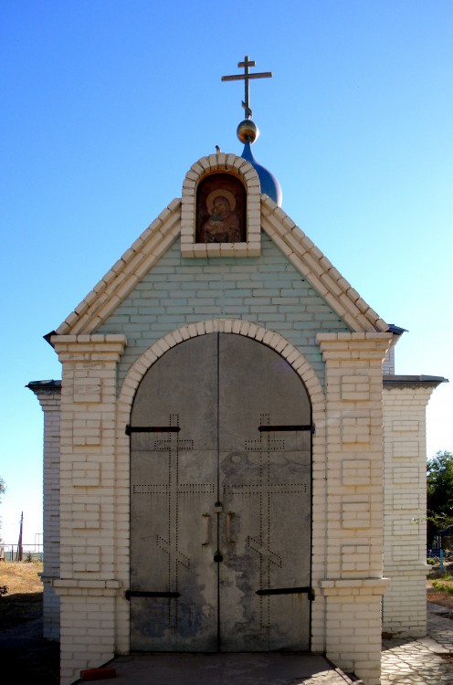 Церковь Донской иконы Божией Матери (новая), Грачи (Енотаевский район, Астраханская область). фасады