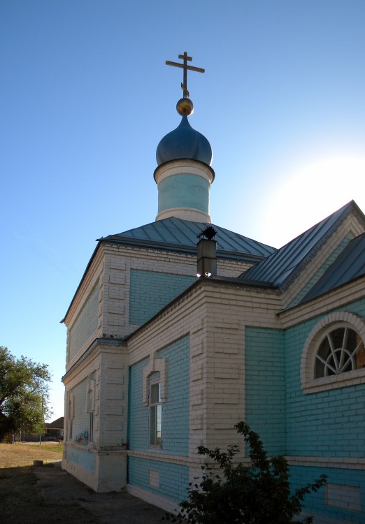 Церковь Донской иконы Божией Матери (новая), Грачи (Енотаевский район, Астраханская область). фасады