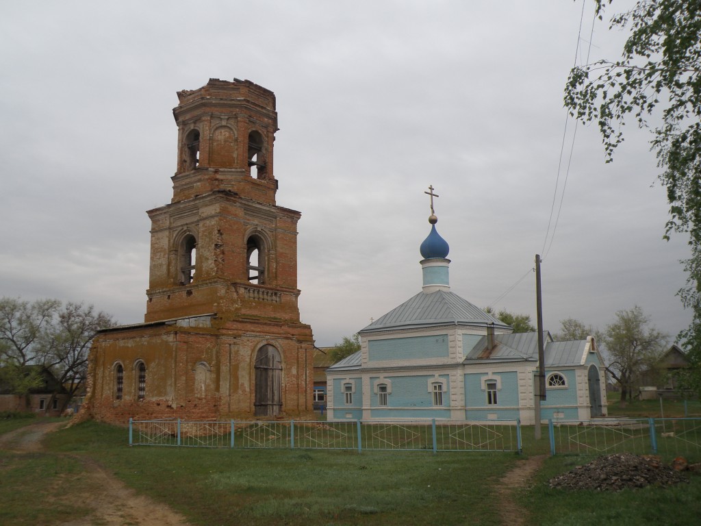 Церковь Донской иконы Божией Матери (новая), Грачи (Енотаевский район, Астраханская область). фасады