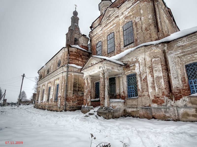 Церковь Рождества Христова, Рождество (Большесельский район, Ярославская область). архитектурные детали