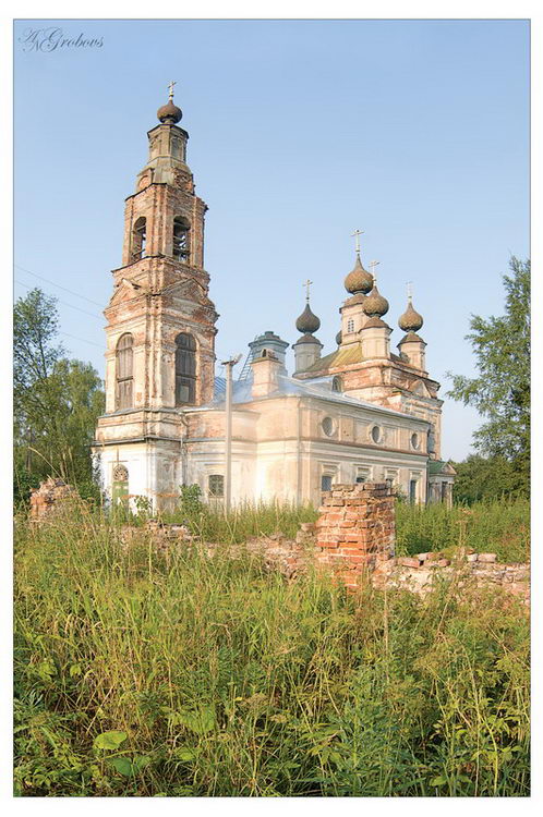 Церковь Рождества Христова, Рождество (Большесельский район, Ярославская область). фасады, внешний вид храма