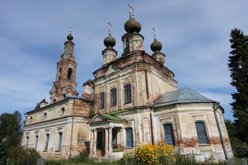Церковь Рождества Христова, Рождество (Большесельский район, Ярославская область). фасады