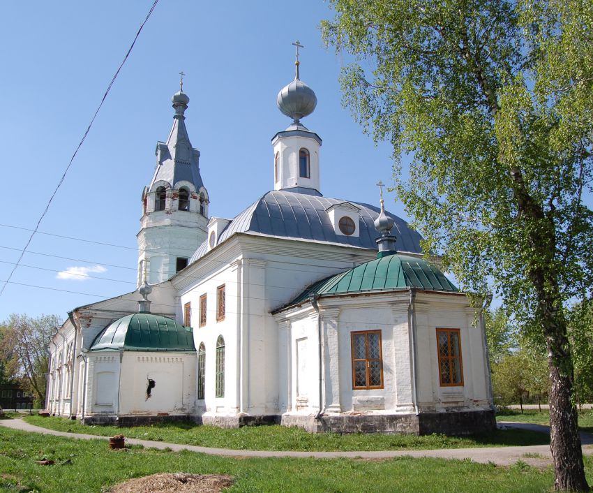 Берёзовка. Церковь Вознесения Господня. фасады