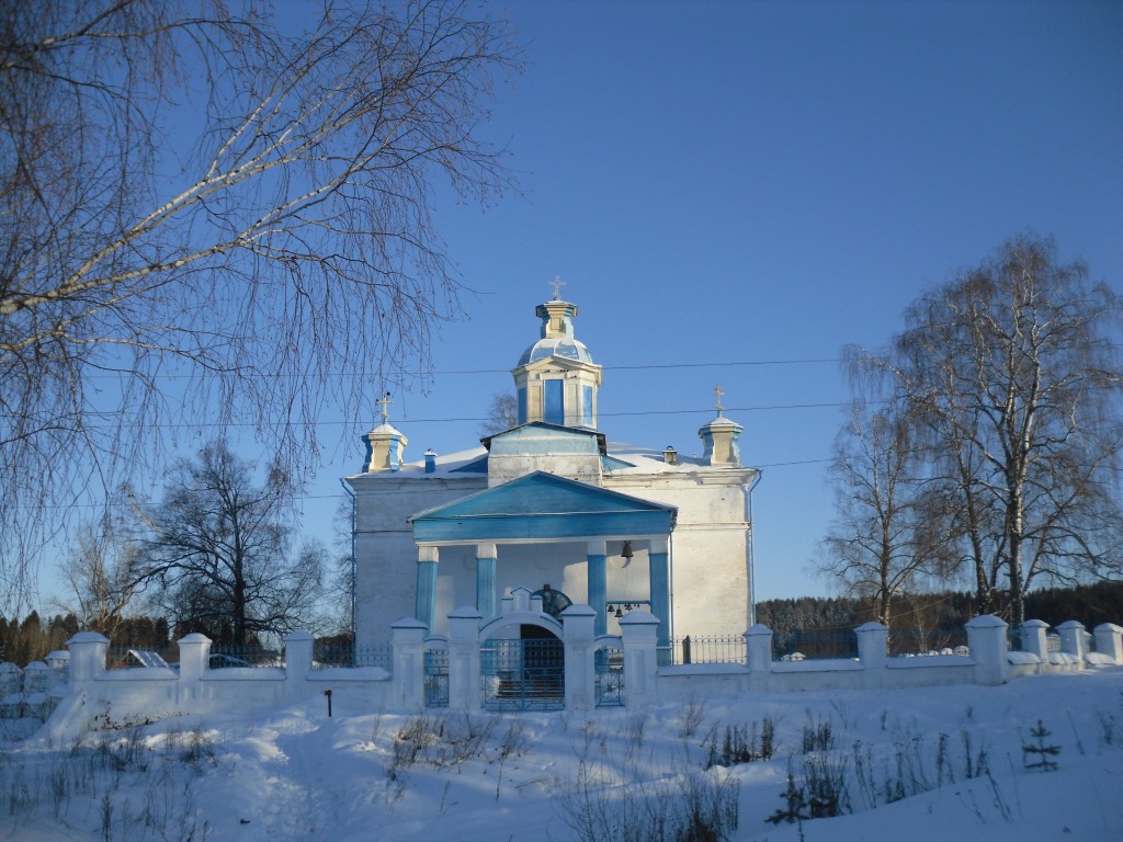 Шлыки. Церковь Михаила Архангела. фасады
