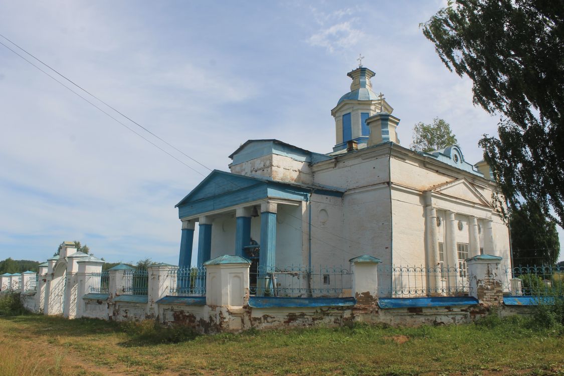 Шлыки. Церковь Михаила Архангела. фасады