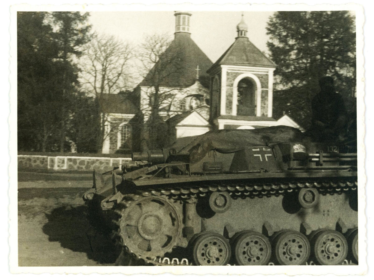 Церковь Вознесения Господня, Еремичи (Кореличский район, Беларусь, Гродненская область). архивная фотография, Фото 1942 г. с аукциона e-bay.de