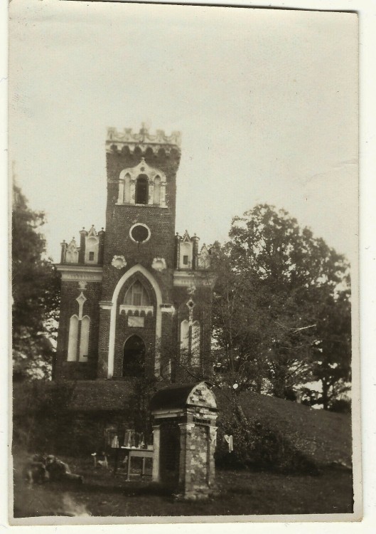 Райца. Церковь Варвары великомученицы. архивная фотография, Фото 1917 г. с аукциона e-bay.de