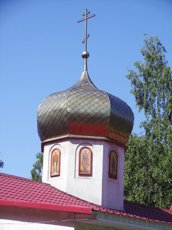 Церковь Пантелеимона Целителя в Черниковке, Уфа (Уфа, город, Республика Башкортостан). архитектурные детали, Навершие основного объема церкви