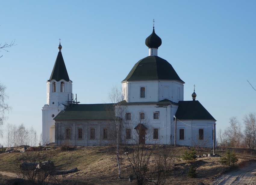 Белкино. Церковь Рождества Пресвятой Богородицы. фасады