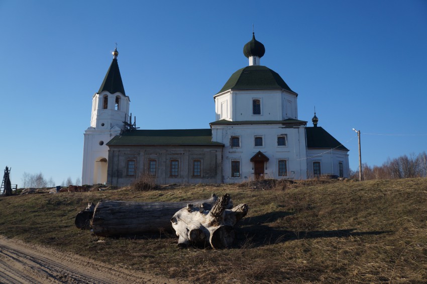 Белкино. Церковь Рождества Пресвятой Богородицы. фасады