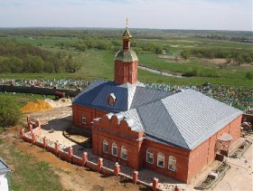 Дмитриево. Димитриевский мужской монастырь. Церковь Сергия Радонежского