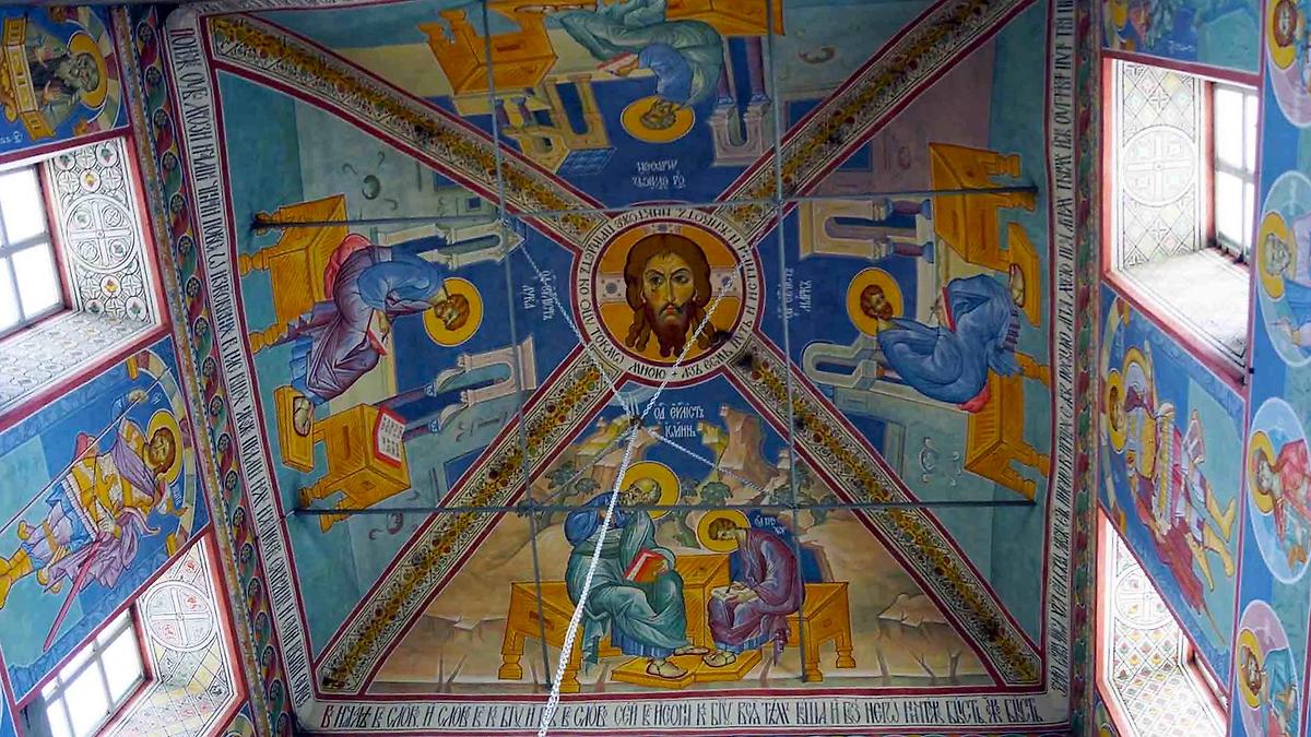 интерьер и убранство. Димитриевский мужской монастырь. Церковь Димитрия Солунского, Дмитриево (Скопинский район и г. Скопин, Рязанская область)