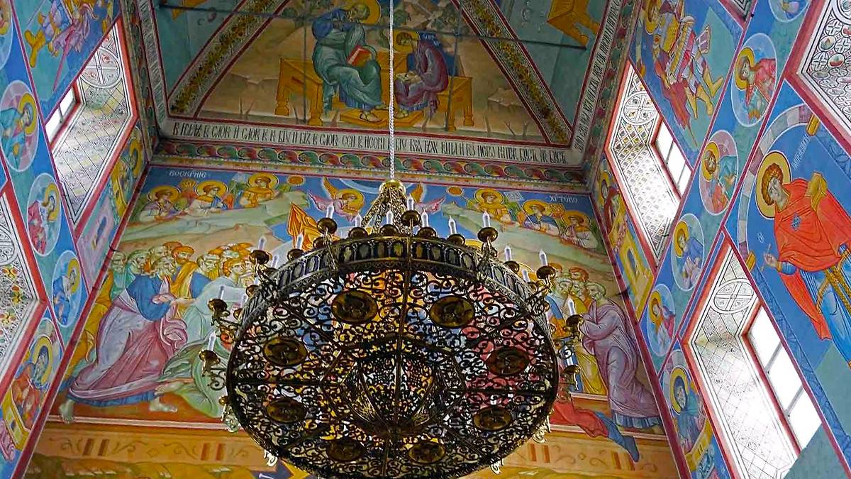 интерьер и убранство. Димитриевский мужской монастырь. Церковь Димитрия Солунского, Дмитриево (Скопинский район и г. Скопин, Рязанская область)