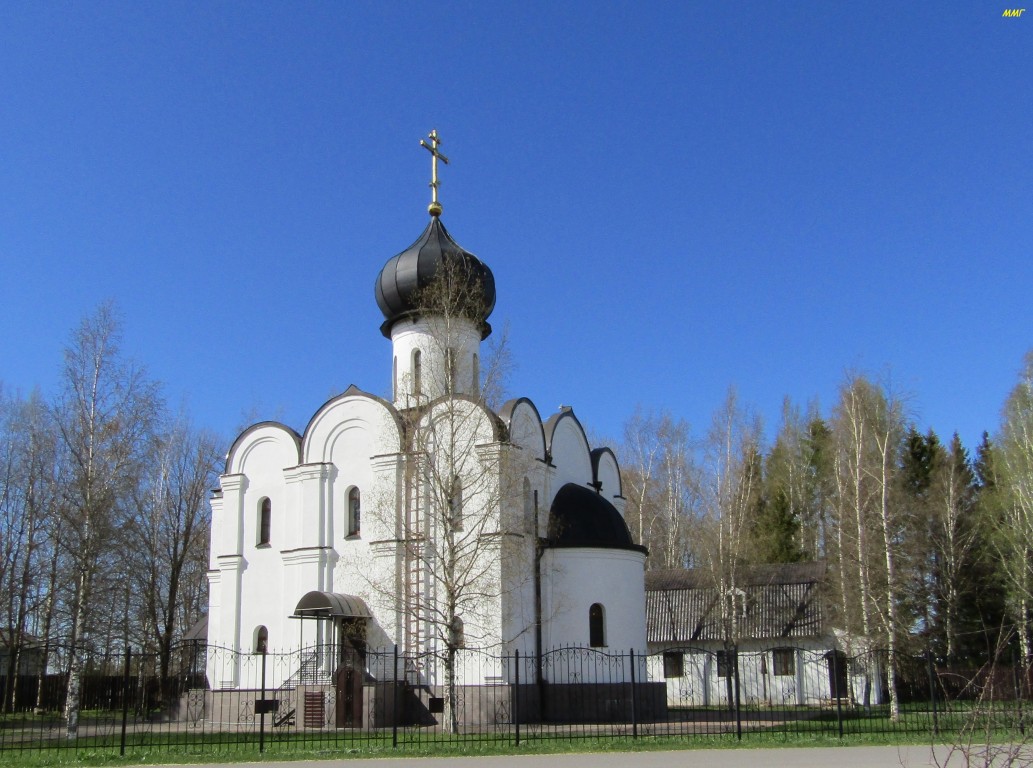 Жабино. Церковь Ксении Петербургской. фасады, Вид с юго-востока