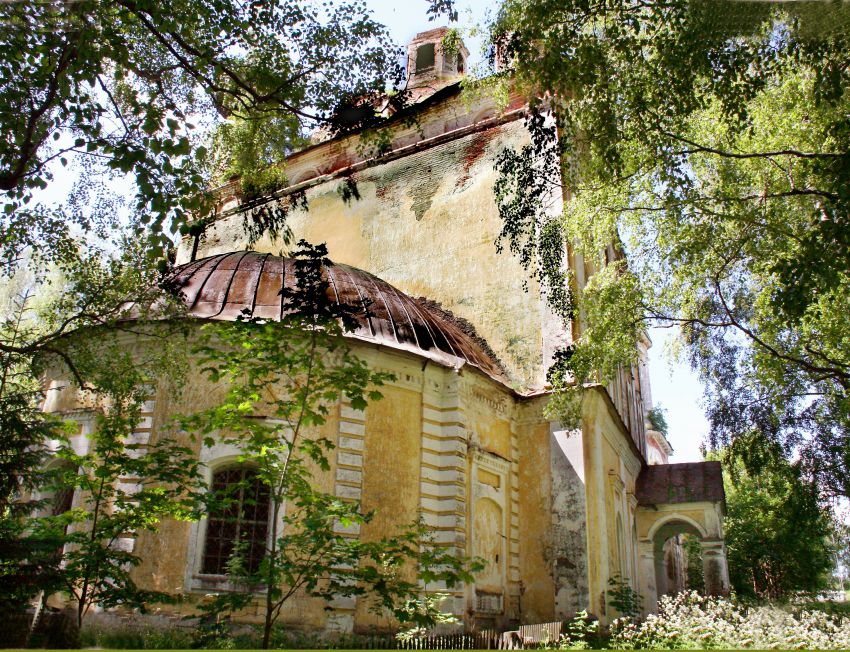 Церковь Спаса Преображения, Никола-Высока (Весьегонский район, Тверская область). архитектурные детали