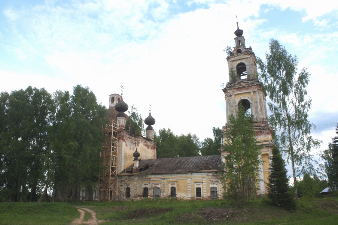 Никола-Высока. Церковь Спаса Преображения. фасады