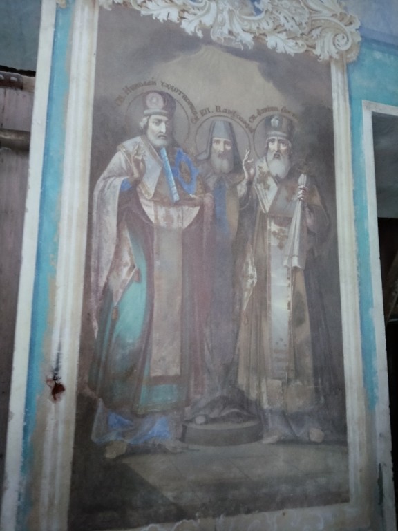 Церковь Спаса Преображения, Никола-Высока (Весьегонский район, Тверская область). интерьер и убранство