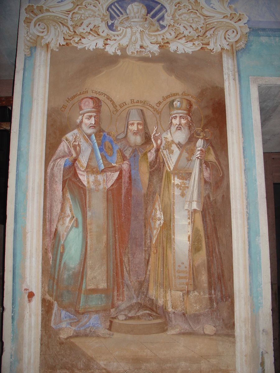 Церковь Спаса Преображения, Никола-Высока (Весьегонский район, Тверская область). интерьер и убранство