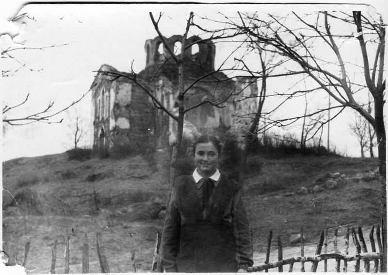 Церковь Троицы Живоначальной, Березовец (Кореличский район, Беларусь, Гродненская область). архивная фотография, Частная коллекция. Фото 1960 г.