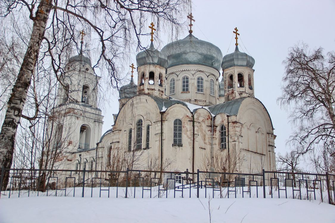 Церковь Казанской иконы Божией Матери, Чамерово (Весьегонский район, Тверская область). фасады