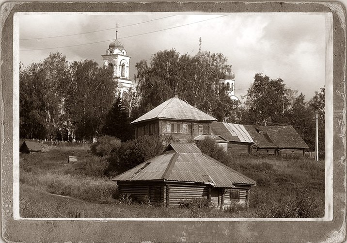 Церковь Казанской иконы Божией Матери, Чамерово (Весьегонский район, Тверская область). архивная фотография, Фото. 1873 г.