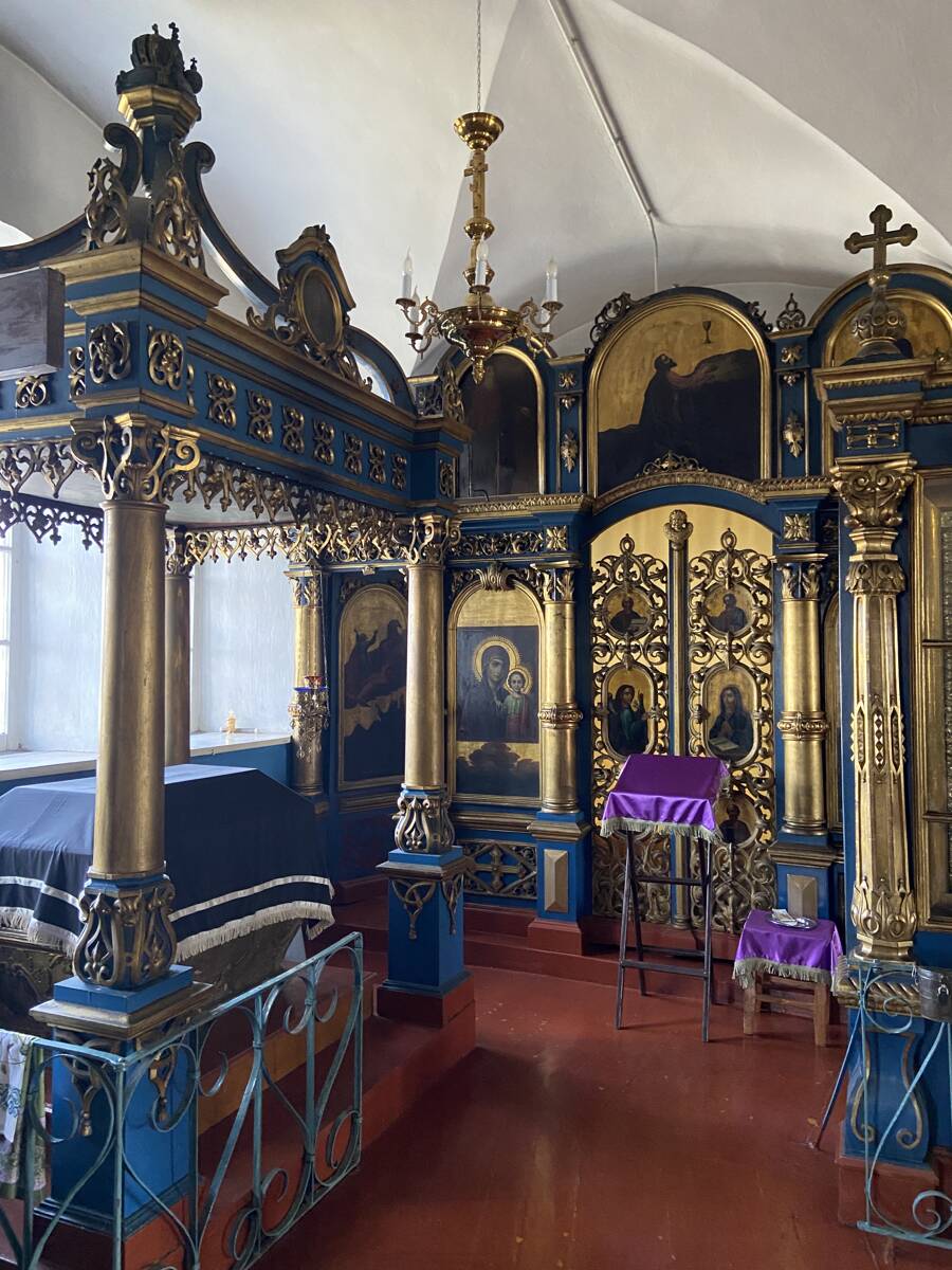 Церковь Казанской иконы Божией Матери, Чамерово (Весьегонский район, Тверская область). интерьер и убранство