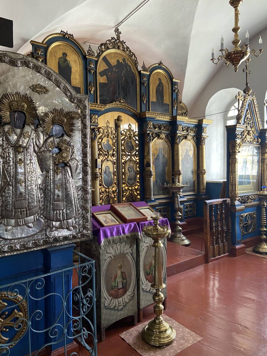 Церковь Казанской иконы Божией Матери, Чамерово (Весьегонский район, Тверская область). интерьер и убранство