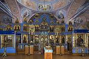 Церковь Казанской иконы Божией Матери, верхний храм, иконостас, Чамерово, Весьегонский район, Тверская область