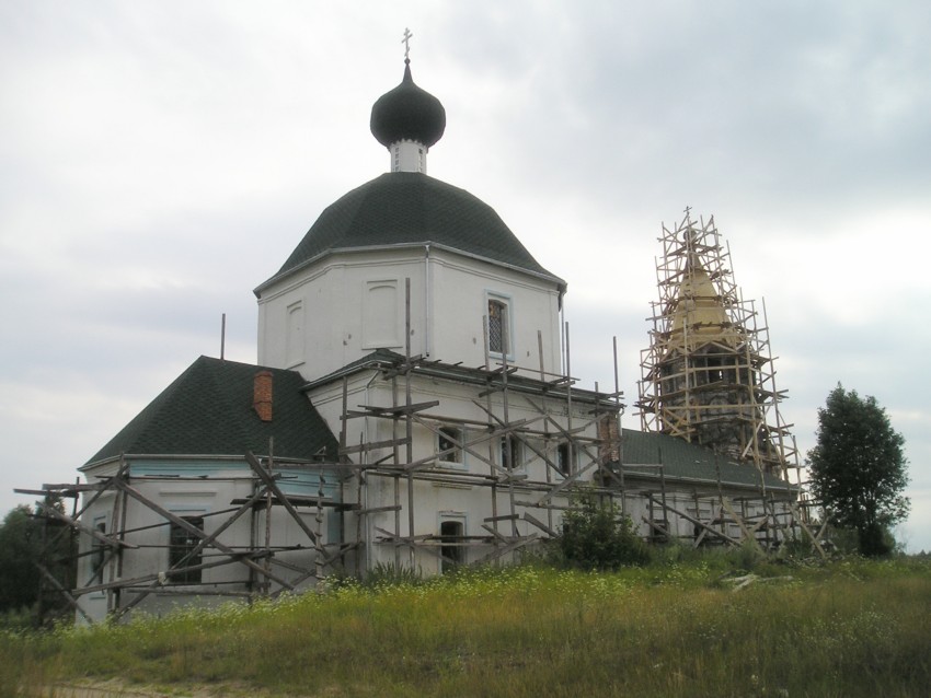 Белкино. Церковь Рождества Пресвятой Богородицы. фасады