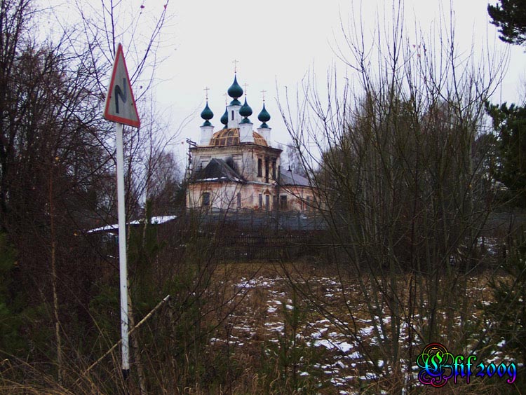 Церковь Рождества Христова, Каменники (Юрьевецкий район, Ивановская область). общий вид в ландшафте